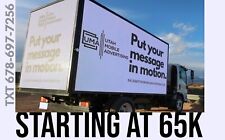 Digital advertising truck for sale  Henderson