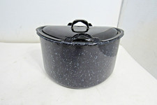 Blue speckled enamelware for sale  Hinckley