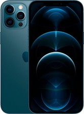Apple iPhone 12 Pro Max - 256 GB - Azul Pacífico (desbloqueado), usado comprar usado  Enviando para Brazil