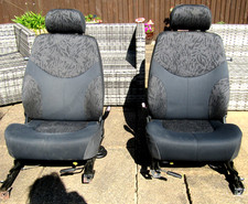 Pair grey fabric for sale  CWMBRAN