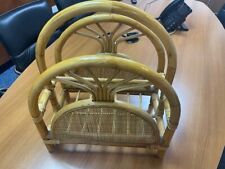 Bamboo wicker magazine for sale  UCKFIELD