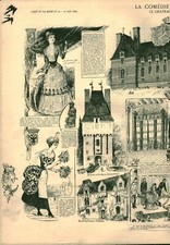 Gravure ancienne 1885 d'occasion  France