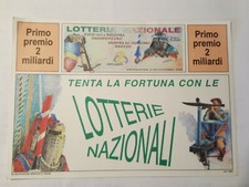 Cartolina lotterie nazionali usato  Bologna