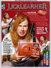 Dave mustaine licklearner for sale  Cut Off