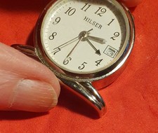 Hilser reisewecker leder gebraucht kaufen  Dresden