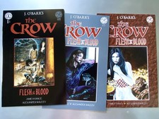 Pia de cozinha The Crow Flesh & Blood 3/3 quadrinhos Comix 1996 comprar usado  Enviando para Brazil