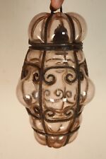 Vintage handblown caged for sale  SOUTHSEA