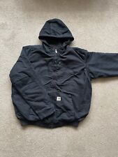 Black carhartt jacket for sale  WIRRAL