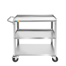 stainless 3 cart steel shelf for sale  Eugene