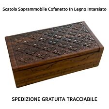 Scatola cofanetto legno usato  Pomezia