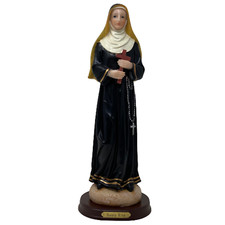 Estatueta religiosa Santa Rita 12" Rita De Cascia, nova, usado comprar usado  Enviando para Brazil