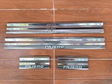 Usado, Mitsubishi Pajero Sport 2009-14 Porta Step Scuff Plate/Runner Plate Guarnição conjunto de 4 comprar usado  Enviando para Brazil