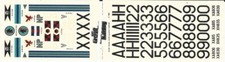 Gloster javelin decals usato  Porcari