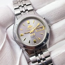 ⭐Relógio vintage japonês Orient automático aço inoxidável resistente à água feito no Japão comprar usado  Enviando para Brazil