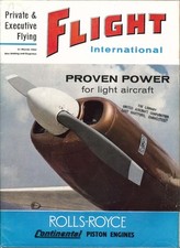 Recurso especial de voo privado e executivo FLIGHT INTERNATIONAL 21/03 1963 comprar usado  Enviando para Brazil