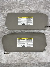 Usado, 2007-2012 Nissan Sentra Sun Visor Set w/ Lights Grey Gray OEM READ! comprar usado  Enviando para Brazil
