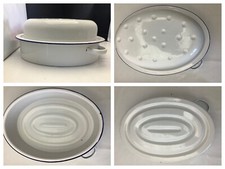 Vintage white enamel for sale  CONSETT