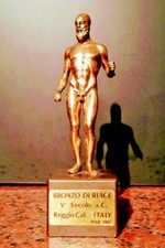 Bronzo riace statua usato  Reggio Calabria