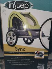 Reboque infantil InStep Sync reboque único bicicleta VERDE/CINZA frete rápido EUA!! comprar usado  Enviando para Brazil