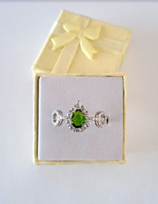 Bague diopside chromé d'occasion  L'Île-Rousse
