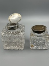 Antique glass inkwells for sale  HAYWARDS HEATH