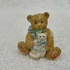 Cherished teddies purr for sale  POOLE