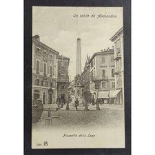 Cartolina saluto alessandria usato  Alessandria