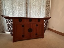 Chinese sideboard solid for sale  DURHAM