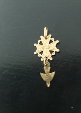 Pendentif croix huguenote d'occasion  Bourron-Marlotte