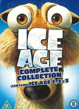 Ice Age 1, 2 & 3 Complete Collection (2009) DVD Box Set [Region 2] comprar usado  Enviando para Brazil