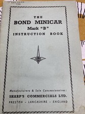Bond minicar scarcer for sale  HITCHIN