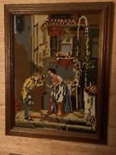 Gesticktes wandbild spitzweg gebraucht kaufen  Dingolfing