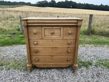 Victorian pine chest for sale  MUIR OF ORD