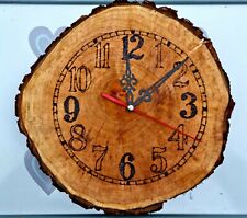 Log slice clock for sale  HEANOR