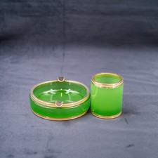 Antique green opaline d'occasion  Croissy-sur-Seine