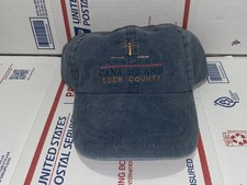 Boné de beisebol vintage CANA Island DOOR County chapéu pai zkapz farol Wisconin! comprar usado  Enviando para Brazil