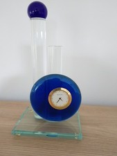 Kaminuhr tischuhr glas gebraucht kaufen  Esens