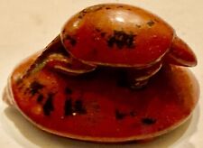 Japon netsuke tortue d'occasion  Saint-Aubin-du-Cormier