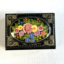 Russian lacquer box for sale  NOTTINGHAM