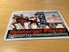 Werbung blechschild echt gebraucht kaufen  Calbe (Saale)