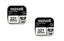 Maxell 321 uhrenbatterien gebraucht kaufen  Mainleus