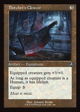 Mtg butcher cleaver usato  Italia