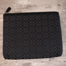 Coach black padded for sale  Greer