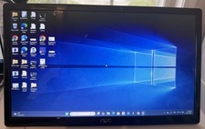 Usado, Monitor portátil usado AOC USB alimentado E1759FWU 17” USB 3.0 com cabo USB comprar usado  Enviando para Brazil
