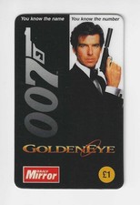 Cartão telefônico OO7 Goldeneye : World Telecom - pré-pago £1 em excelente estado! comprar usado Cartão telefônico OO7 Goldeneye : World Telecom - pré-pago £1 em excelente estado! comprar usado  Enviando para Brazil