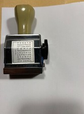 Timbro polinomio autoinchiostr usato  Venezia