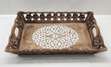 Carved wooden serving for sale  Avondale