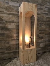 Windlicht laterne altholz gebraucht kaufen  Rodewald