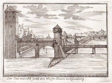 Nürnberg nuremberg wasserturm gebraucht kaufen  Seubersdorf