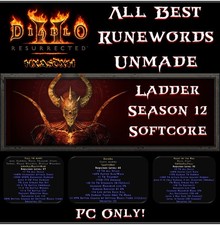 ✨Diablo 2 Resurrected✨All Best Runewords✨Unmade✨D2R Ladder✨Season 12✨S12✨PC✨ comprar usado ✨Diablo 2 Resurrected✨All Best Runewords✨Unmade✨D2R Ladder✨Season 12✨S12✨PC✨ comprar usado  Enviando para Brazil